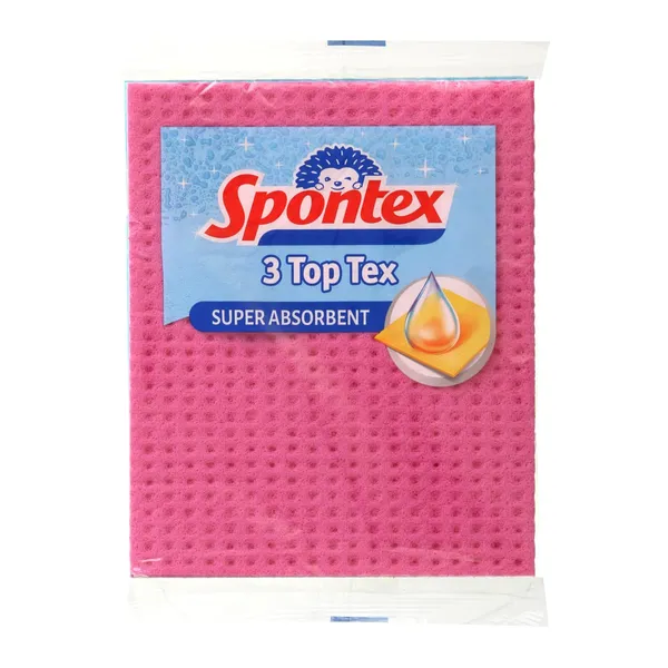 Šluostės-kempinės SPONTEX Top Tex 3 vnt 15,5x18,5cm