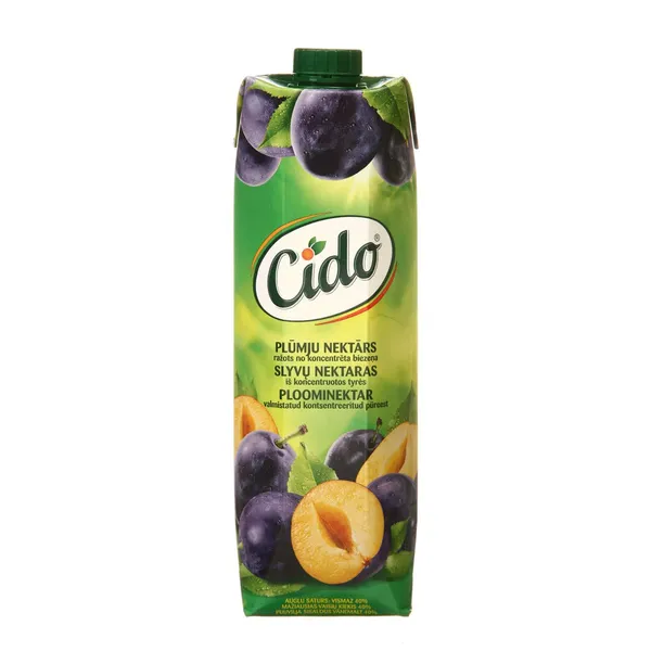 Slyvų nektaras CIDO (40%), 1 l