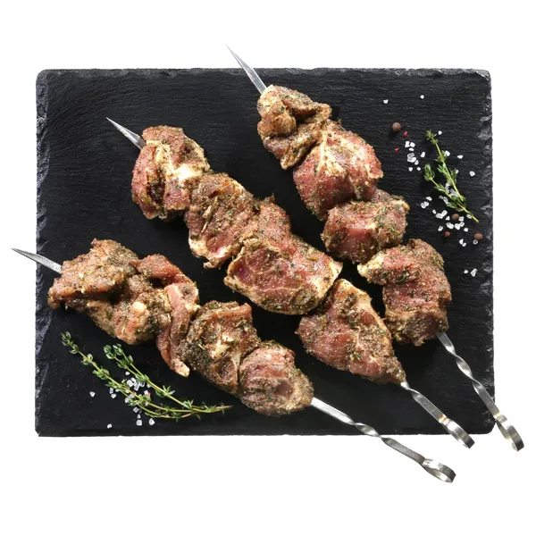 Sausai marinuotas GRAIKIŠKAS kiaulienos sprandinės šašlykas, 1 kg
