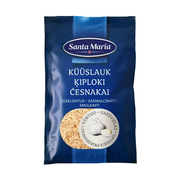 Sasmalcināti ķiploki SANTA MARIA 25g