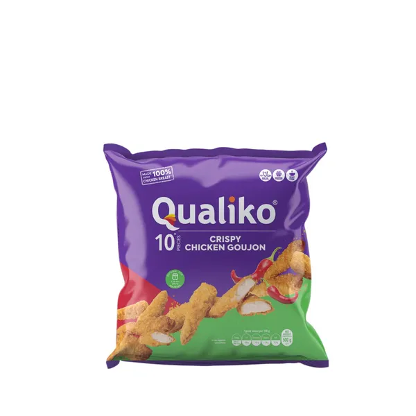 Vistu šnicele Qualiko panējumā 500g