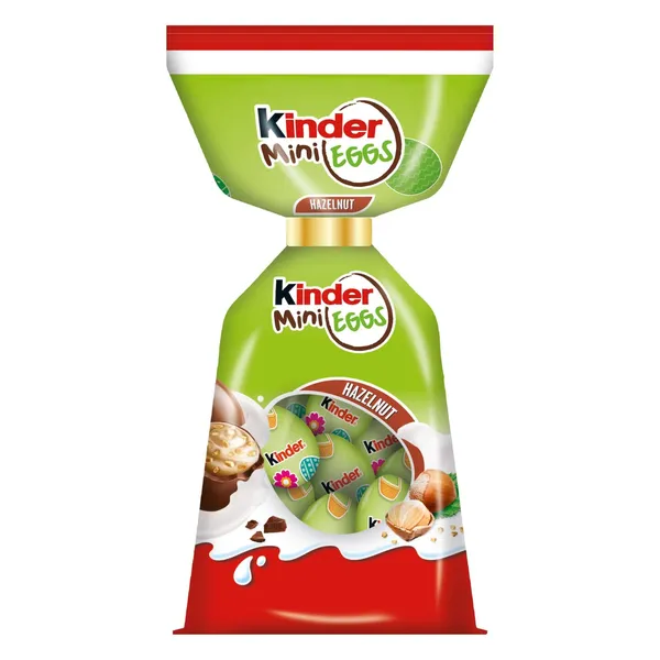 Šokoladiniai kiaušiniai KINDER MINI HAZELNUT, 85 g