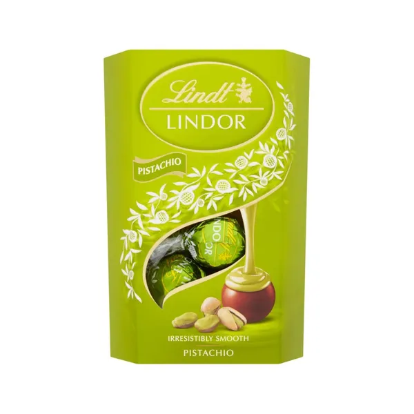 Šok. konfektes Lindt Lindor pistāciju 200g