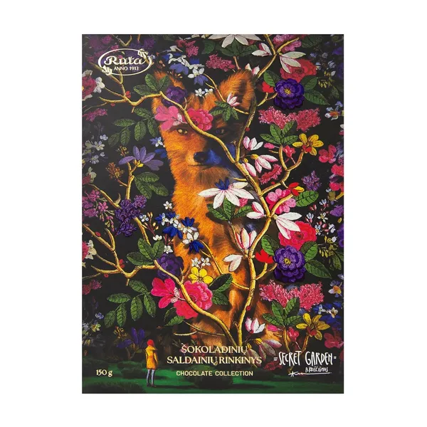 Šokoladinių saldainių rinkinys RŪTA SECRET GARDEN, 150 g