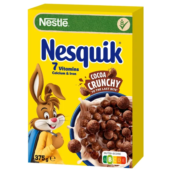Šokolado skonio dribsnių rutuliukai NESTLE NESQUIK, 375 g