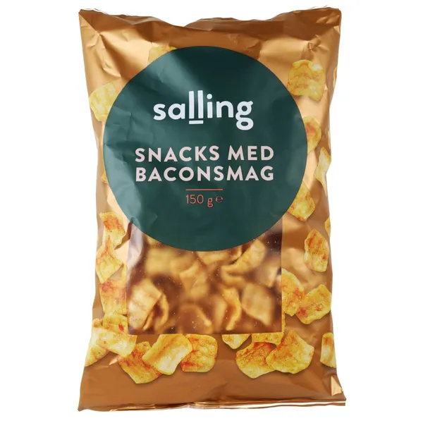 Šoninės skonio traškučiai SALLING, 150 g