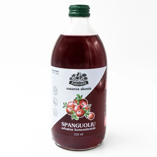 Spanguolių arbatos koncentratas ŽOLYNĖLIS, 520 ml