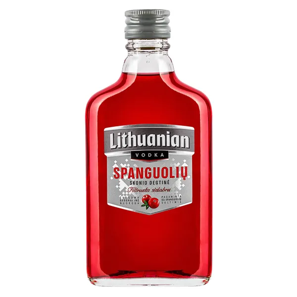 Spanguolių skonio degtinė LITHUANIA, 40 %, 0,2 l