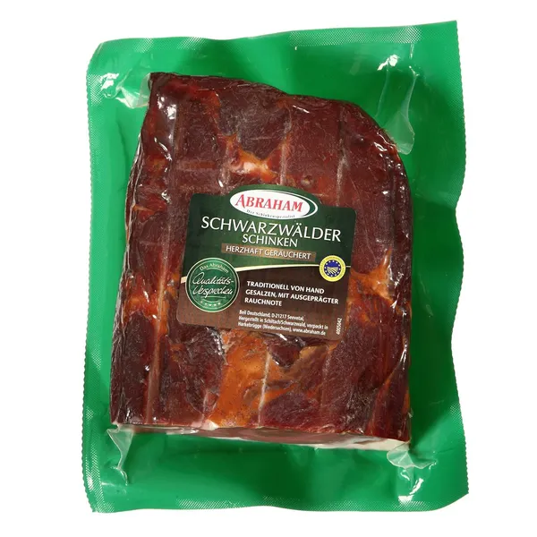 Šaltai rūkytas kiaulienos kumps ŠVARCVALDO (SCHWARZWÄLDER), I.r, 1kg