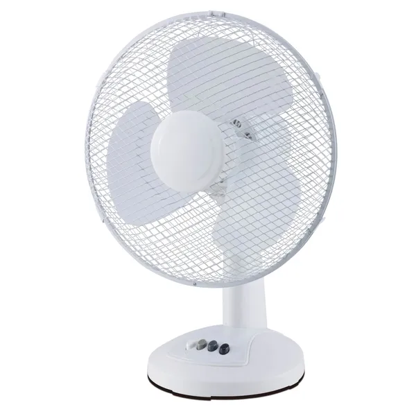Stalinis ventiliatorius, baltas, 30 cm, 40W, SS26