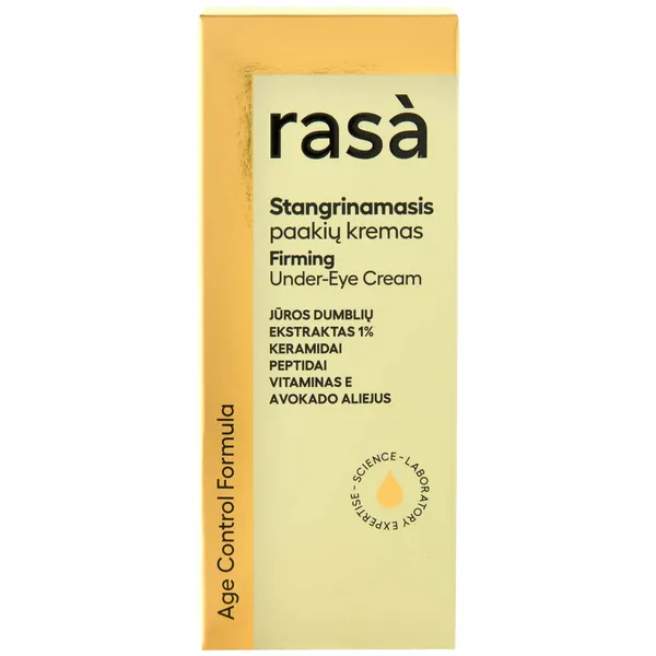 Stangrinamasis paakių kremas RASA AGE CONTROL, 15 ml