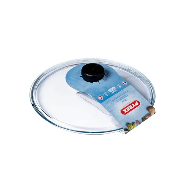 Stiklinis dangtelis Pyrex 20 cm atsparus borosilikatinis stiklas