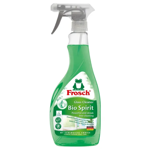 Stiklo valiklis su bioalkoh. FROSCH, 500 ml
