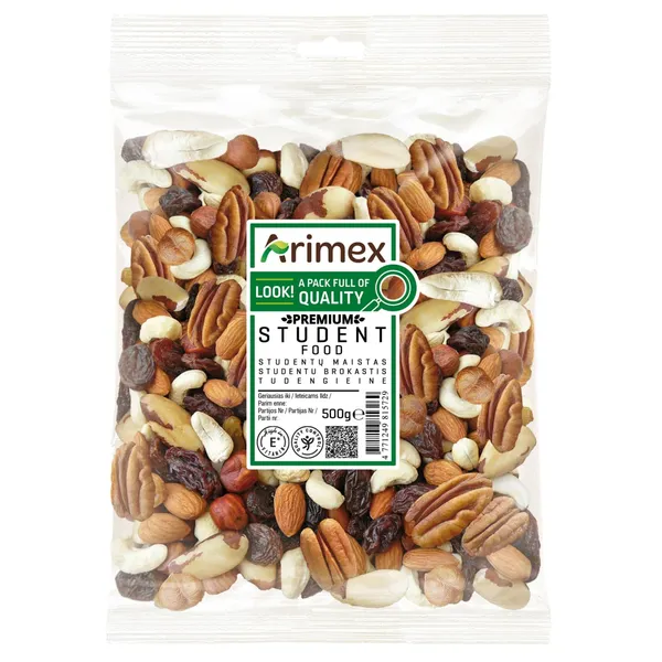 Studentų maistas ARIMEX, Premium, 500 g