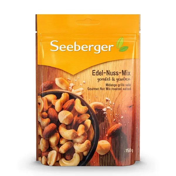 Sūdytų ir skrudintų riešutų rinkinys GOURMET, 150 g