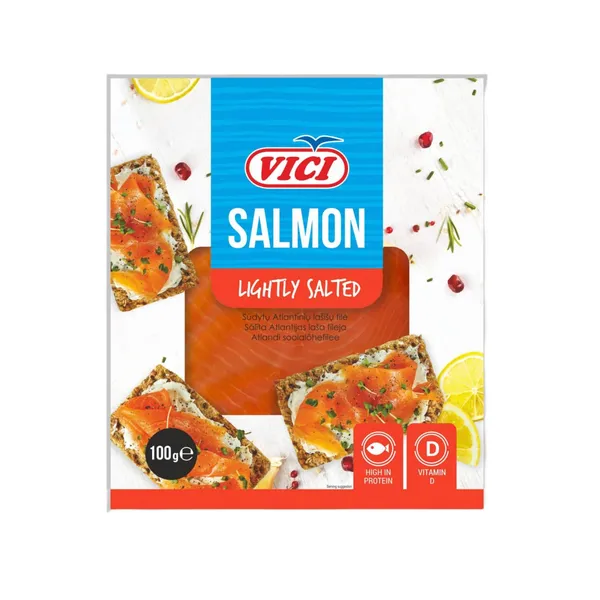 Sūdyta lašiša VIČI, 100 g