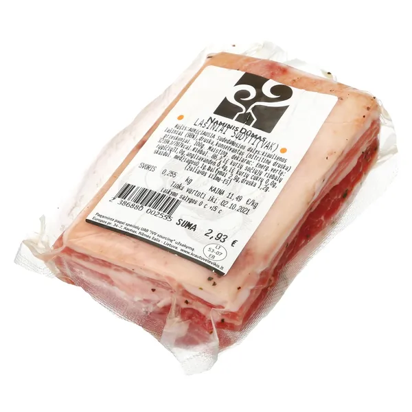 Sūdyti lašiniai NAMINIS DŪMAS, 1 kg