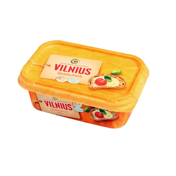 Sumažinto riebumo margarinas VILNIUS SKANUMAS, 60 % rieb., 400 g