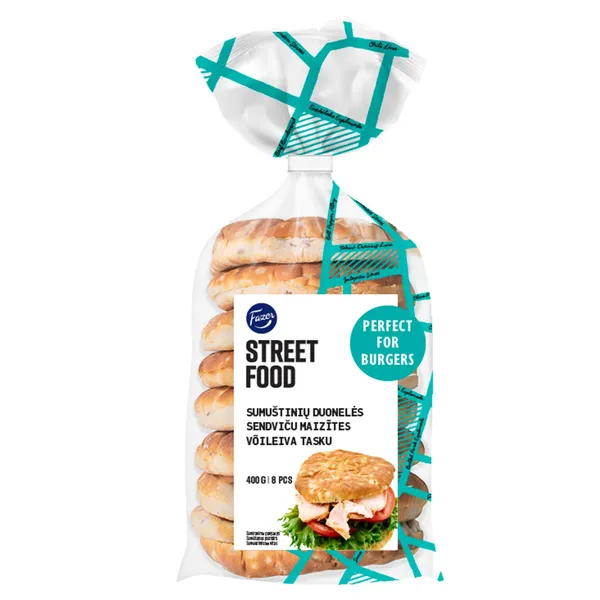 Sendviču maizītes Fazer Street Food 400g