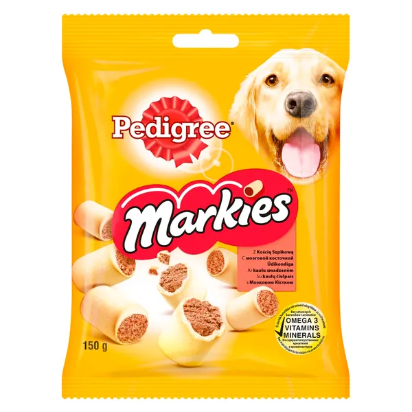 Šunų skanėstai PEDIGREE MARKIES, 150 g