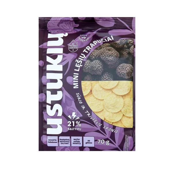 Lēcu uzk. Ustukiu Malunas siera,trifeļu g.70g