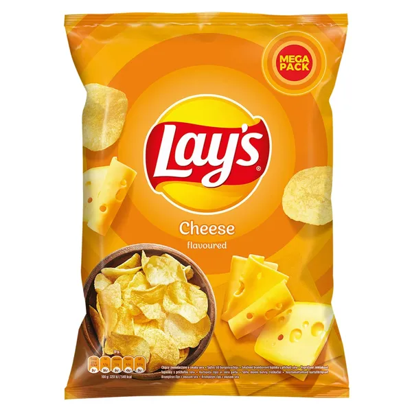 Sūrio skonio bulvių traškučiai LAYS, 200 g