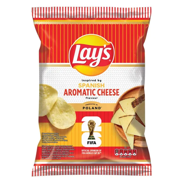 Sūrio skonio bulvių traškučiai LAYS SPANISH MANCHEGO, 130 g