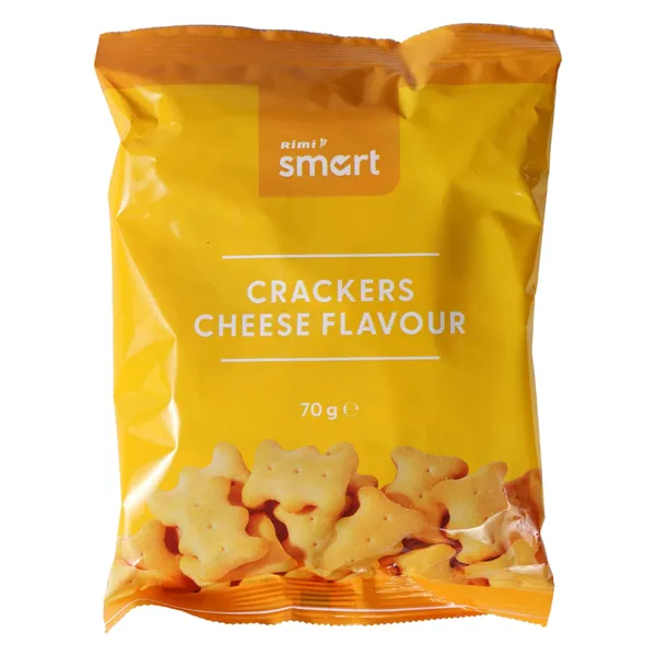Sūrio skonio krekeriai RIMI SMART, 70 g