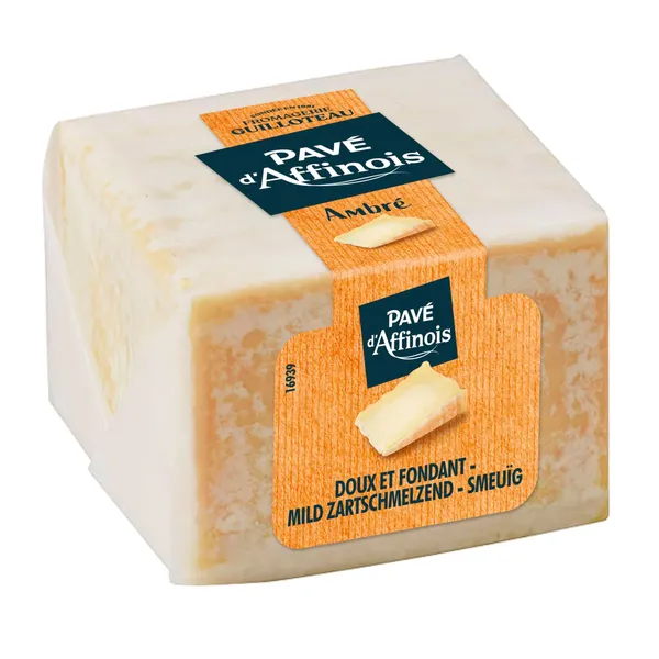 Plautos žievės sūris AMBRE PAVE D'AFFINOIS, 60 % rieb., 150 g