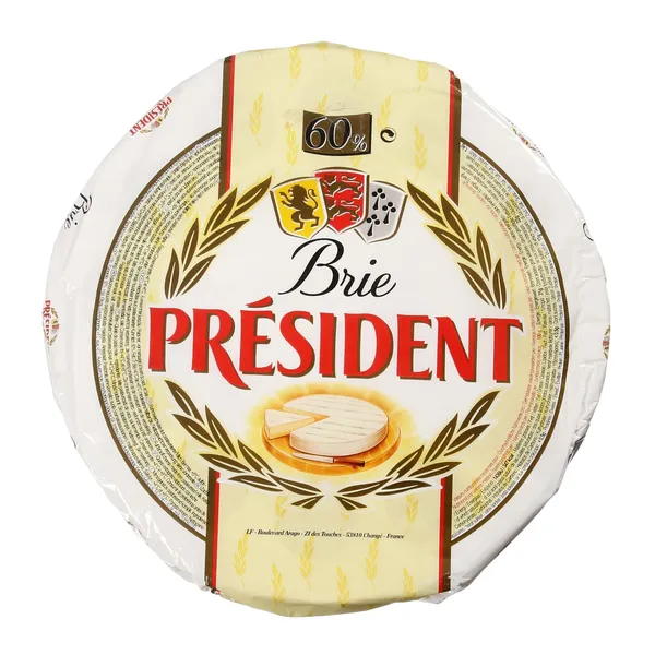 Sūris BRIE PRESIDENT, 60% rieb., 1 kg