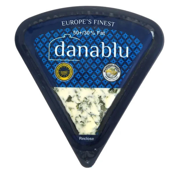 Daniškas mėlynojo pelėsio sūris DANABLU EUROPE'S FINEST, 50% rieb.s.m., 100 g