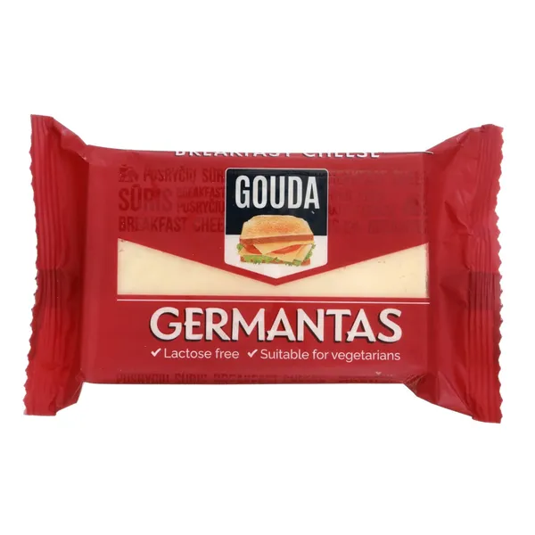 Sūris Gouda GERMANTAS, 45 % rieb., 200 g