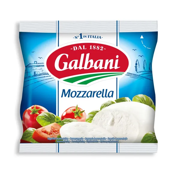 Sūris Mozzarella GALBANI, 45% rieb., 125 g