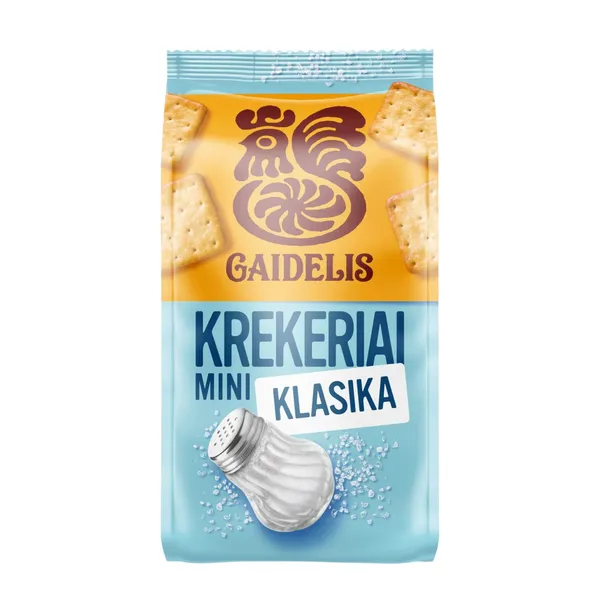 Krekeriai MINI GAIDELIS KLASIKA (sūrūs) 70g