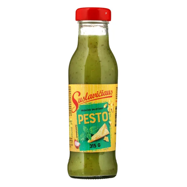 SUSLAVIČIAUS padažas salotoms PESTO, 315 g