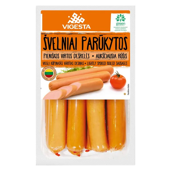 Švelniai parūkytos dešrelės, a.r., 370g