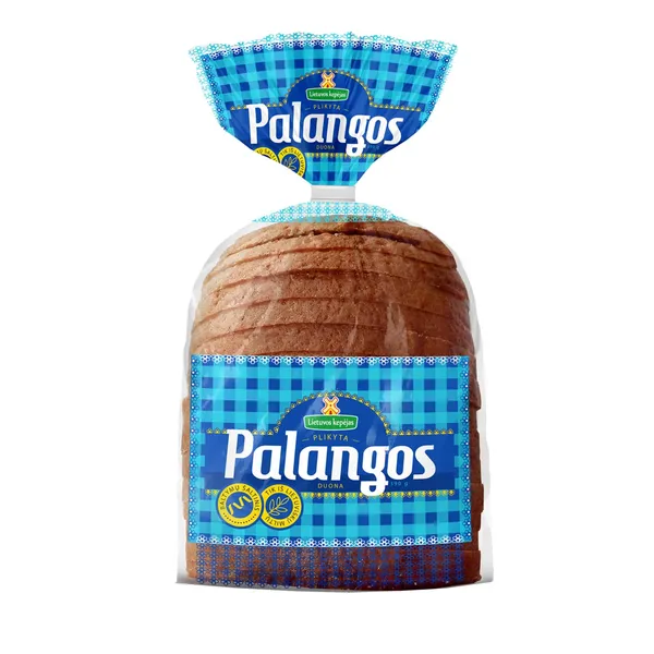 Šviesi plikyta PALANGOS duona LIETUVOS KEPĖJAS, raikyta, 390 g