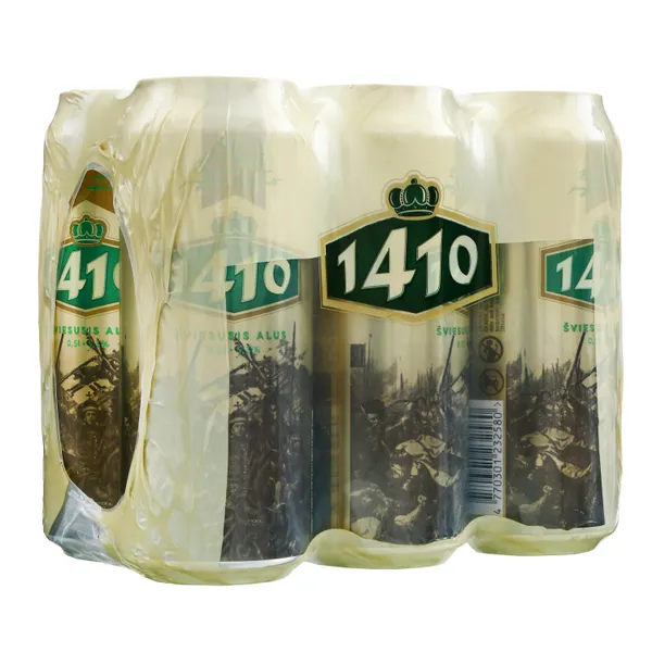 Šviesusis alus 1410, 5 %, 6 X 0,5 l skardinė