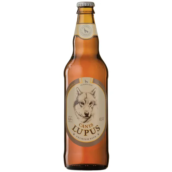 Šviesusis alus CANIS LUPUS, 4,6 %, 0,5 l
