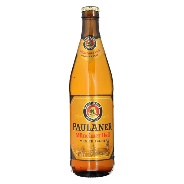 Šviesusis alus PAULANER MÜNCHNER HELL, 4,9 %, 0,5 l