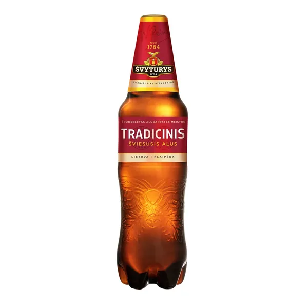 Šviesusis alus ŠVYTURIO TRADICINIS (6%), 1 l