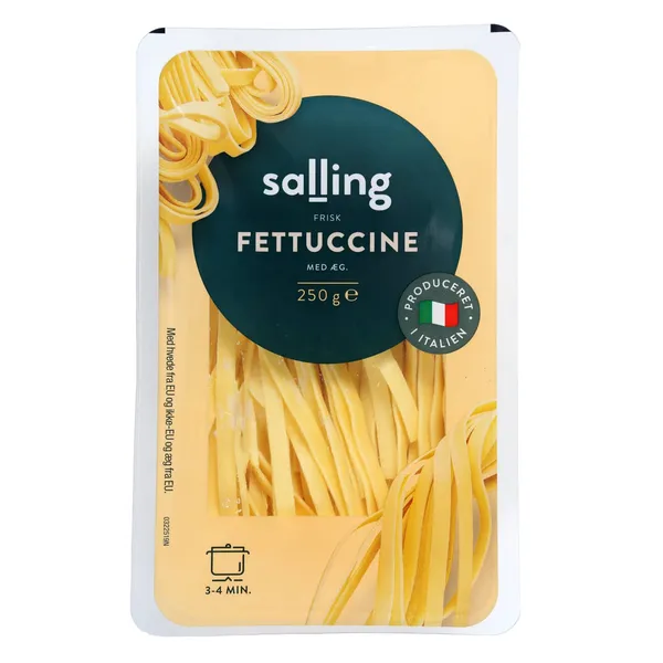 Švieži makaronai su kiaušiniais SALLING FETTUCCINE, 250 g