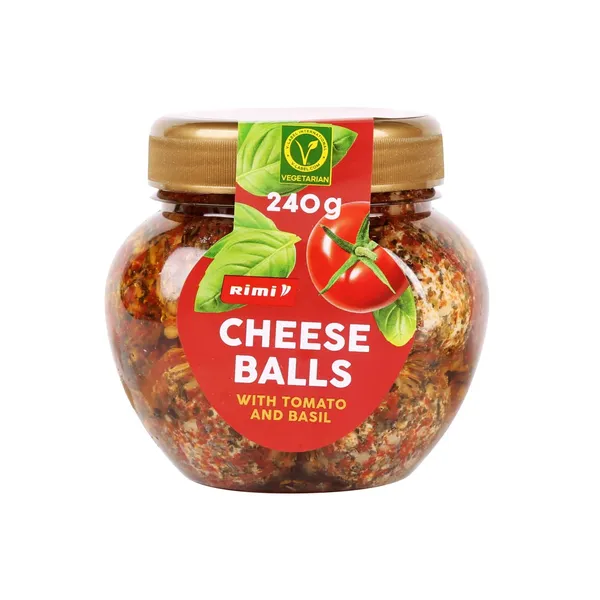 Svaigā siera bumbas Rimi ar tom.,baz.240/150g