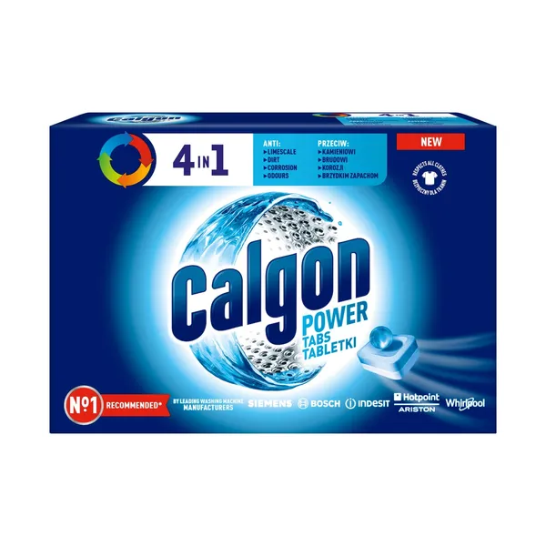 Tabletės vandens minkštinimui CALGON, 30 vnt.