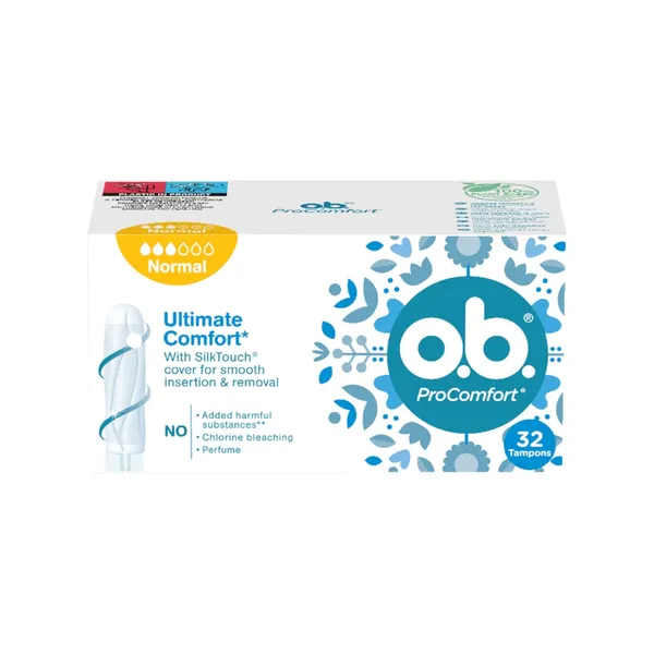 Tamponai O.B. PRO COMFORT NORMAL, 32 vnt.