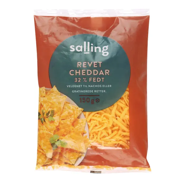 Čedaras sarkanais siers Salling rīvēts 150g