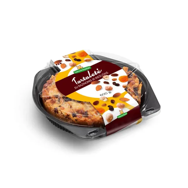 Tartaletė su razinomis ir riešutais LIETUVOS KEPĖJAS, 600 gr