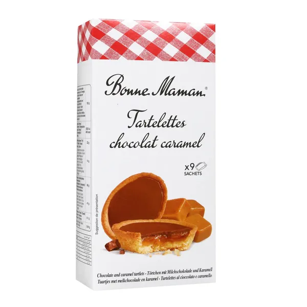 Cepumi Bonne Mamman šokolādes karameļu 135g
