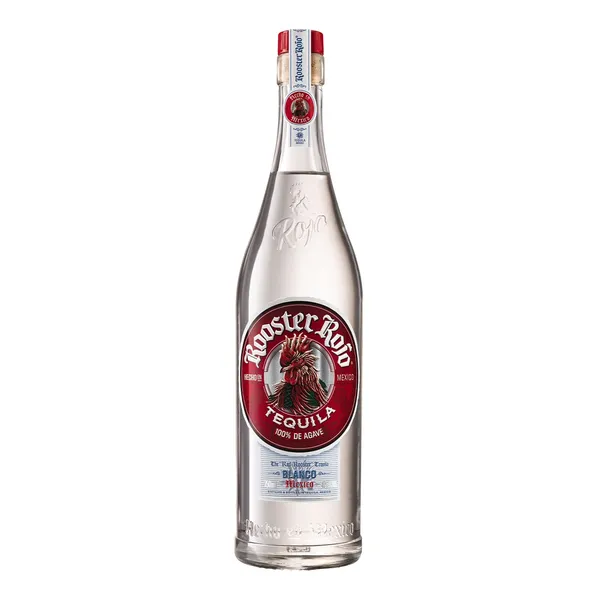 Tekila Rooster Rojo Blanco, 100% Agave, 38%, 0,7 l, stiklinis butelis