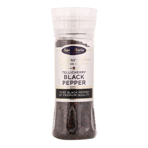 Tellicherry juodieji pipirai SANTA MARIA, 210 g